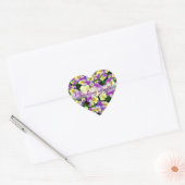 Pansy Perfect Denking of You Hart Sticker (Envelop)
