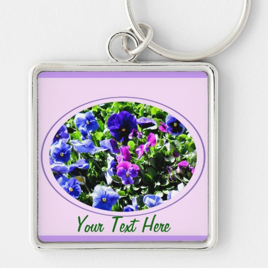 Pansy Sleutelhanger (Voorkant)