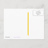 Pansy Violets Botanique Carte postale (Dos)