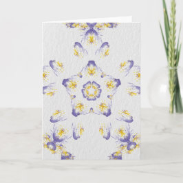 Pansy Waterverf Kaart