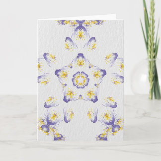 Pansy Waterverf Kaart