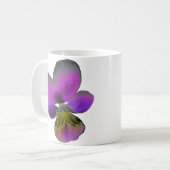 Pansy Wild Dark Purple Mug (Devant gauche)