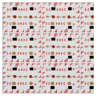 Pantalon Ajrak tissu