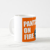 Pantalon de Hillary Clinton sur la tasse de café (Devant gauche)