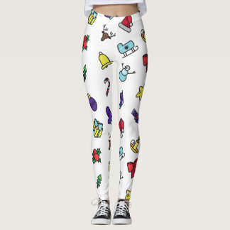 Pantalon de leggings de Noël pour femmes