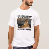 Pantalon Puma Tshirt Drôle (Devant)