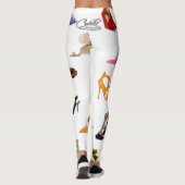 Pantalon Yoga Leggings Stretch Pants Cendrillon Ch (Dos)