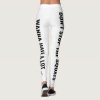 Pantalons d'exercices blancs des Leggings TFS