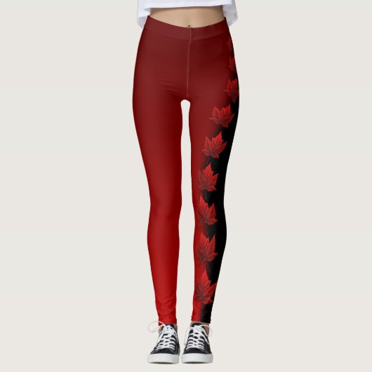 Pantalons souvenir Canada Leggings Canada (Devant)
