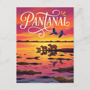 Pantanal Brazilië Briefkaart
