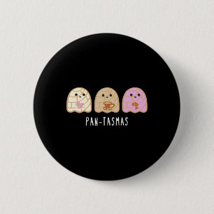 Pantasmas Ghost Funny Spooky Conchas Mexicaanse Gh Ronde Button 5,7 Cm