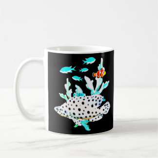 Panter Grouper Clown Vis Zoutwater Tropische Aqua Koffiemok