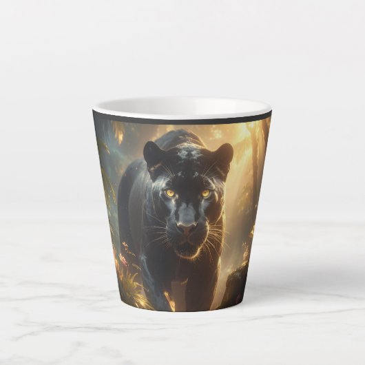 Panter Latte Mok (Voorkant)