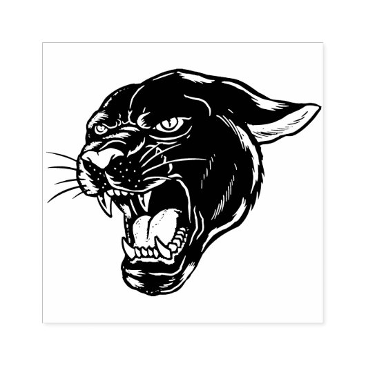 Panter Rubberstempel (Afrduk)