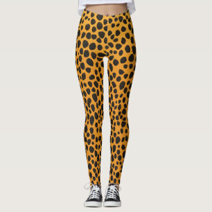 Panter Spots Dierlijke Huidpatroon Leggings