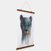 Panterafdruk Hangend Wandkleed (Gebogen)