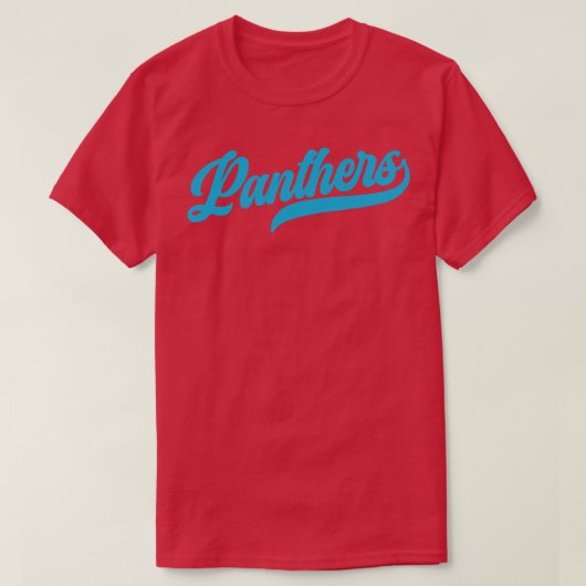 Panters Retro olina Panters T-shirt (Design voorkant)