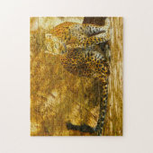 Panters van Sri Lanka. Legpuzzel (Verticaal)