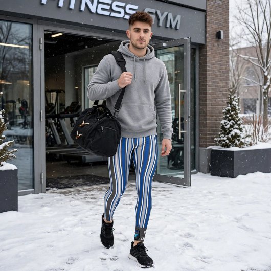 Panterstrepen Leggings
