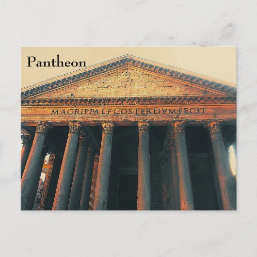 Pantheon Briefkaart (Voorkant)
