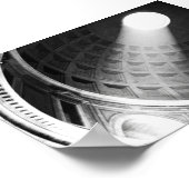 Pantheon Ceiling - Rome, Italië Poster (Hoek)