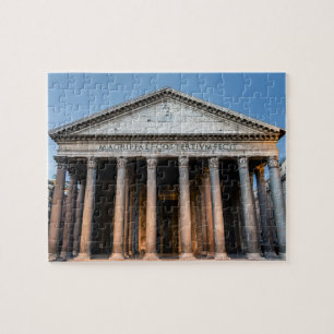 Pantheon holy tempel bij zonsopgang - Rome, Italië Legpuzzel