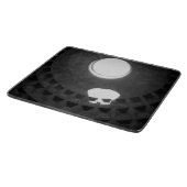 Pantheon Light Skull Rome Italië Zwart-wit Snijplank (Hoek)