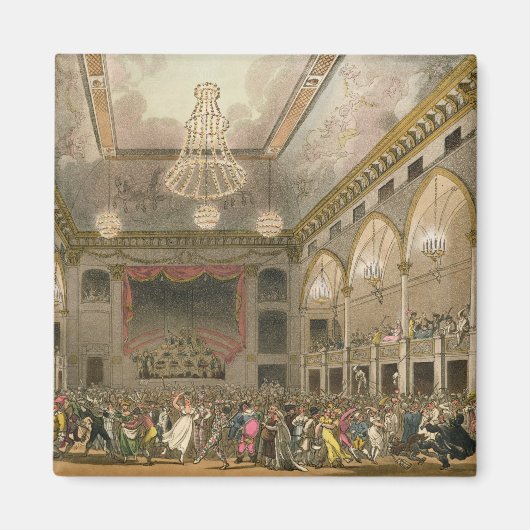 Pantheon Masquerade van 'Ackermann's microkosmos Magneet (Voorkant)