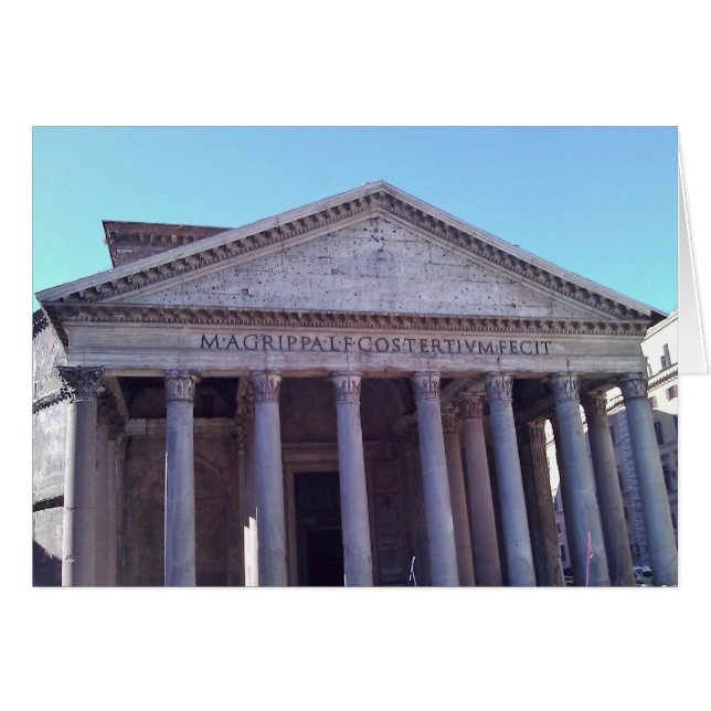 Pantheon, Rome, Italië (Voorkant Horizontaal)