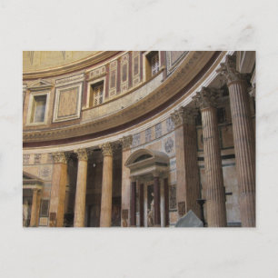 Pantheon, Rome, Italië Briefkaart