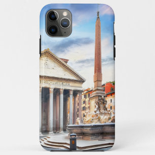 Pantheon Rome Italië Vintage Europa Reizen iPhone 11 Pro Max Hoesje
