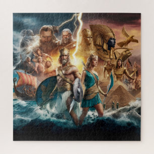 Pantheon van legendes legpuzzel