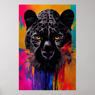 Panther Animal Discovery Adventure Natuur Planet E Poster