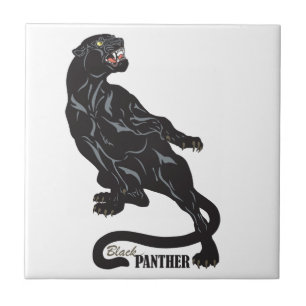 panther black tegeltje