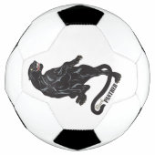 panther black voetbal (Voorkant)