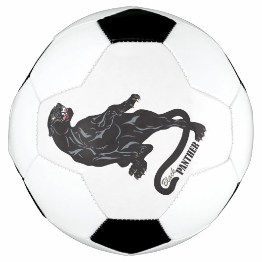 panther black voetbal (Voorkant)