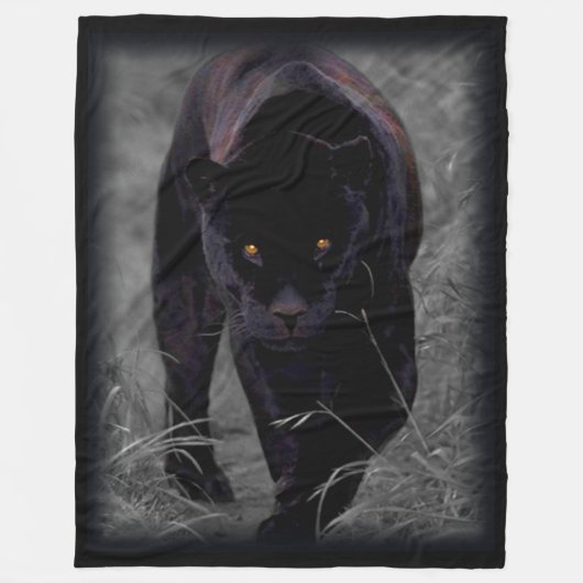 Panther Blanket Fleece Deken (Voorkant)
