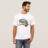 Panther Chameleon Lizard T-Shirt (Voorkant volledig)