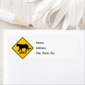 Panther Crossing Highway Etiket (Insitu)