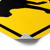 Panther Crossing Highway Poster (Hoek)