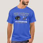 Panther en Trending EW Deep Royal Blue T-shirt (Voorkant)