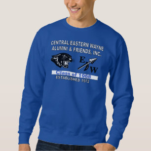Panther et EW Deep Royal Blue Sweatshirt