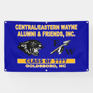 Panther et tendance Bannière Bleue EW