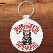 PANTHER FOOTBALL red Sleutelhanger (Voorkant)
