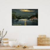 Panther Hollow Lake Vintage Poster (Keuken)