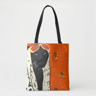 Panther in stijl draagtas