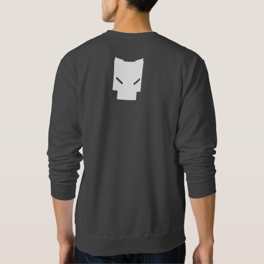 PANTHER MODERN : D4RK GR3Y SYB3R P|_|NK TRUI (Achterkant)