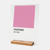 Panther Movie Pink - Arrière - plan clair (Angle)