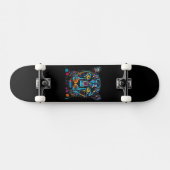 Panther Pop Art Skateboard (Horizontaal)