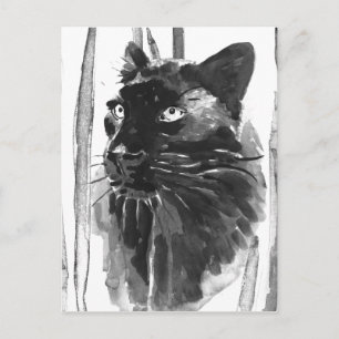 Panther Portrait Briefkaart